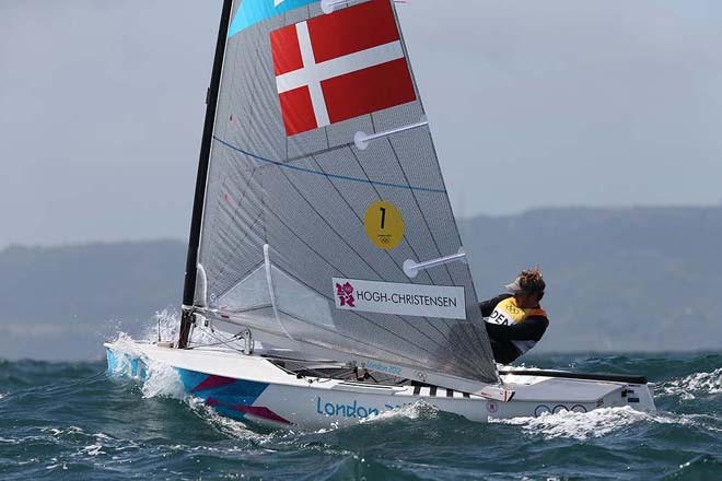 Jonas Hogh-Christensen - London 2012 Olympic Sailing Competition © Francois Richard